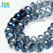 5040 cristal checo flojo perlas de vidrio 10mm rondelle facetado joyas